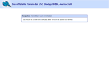 Tablet Screenshot of forum.usc-eisvoegel.de